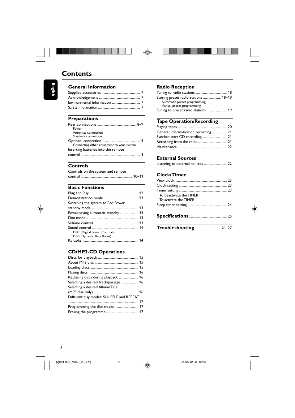 PYLE Audio FWM352 User Manual | Page 6 / 27