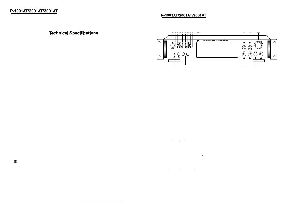 PYLE Audio PYLE PRO P1001AT User Manual | Page 3 / 5