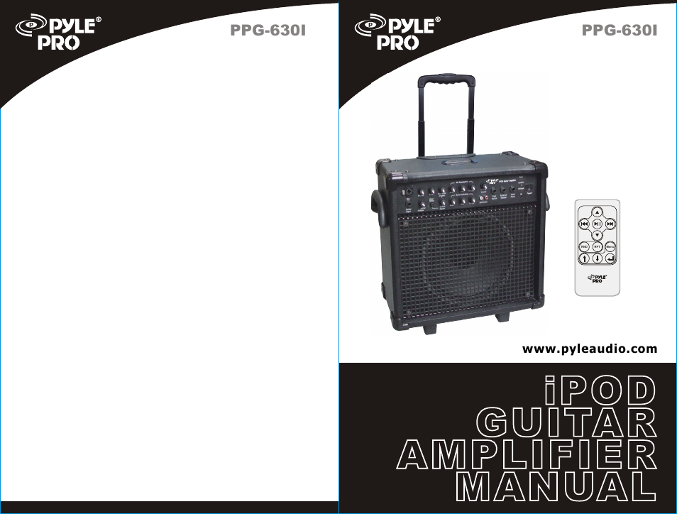 PYLE Audio PPG-630I User Manual | 4 pages