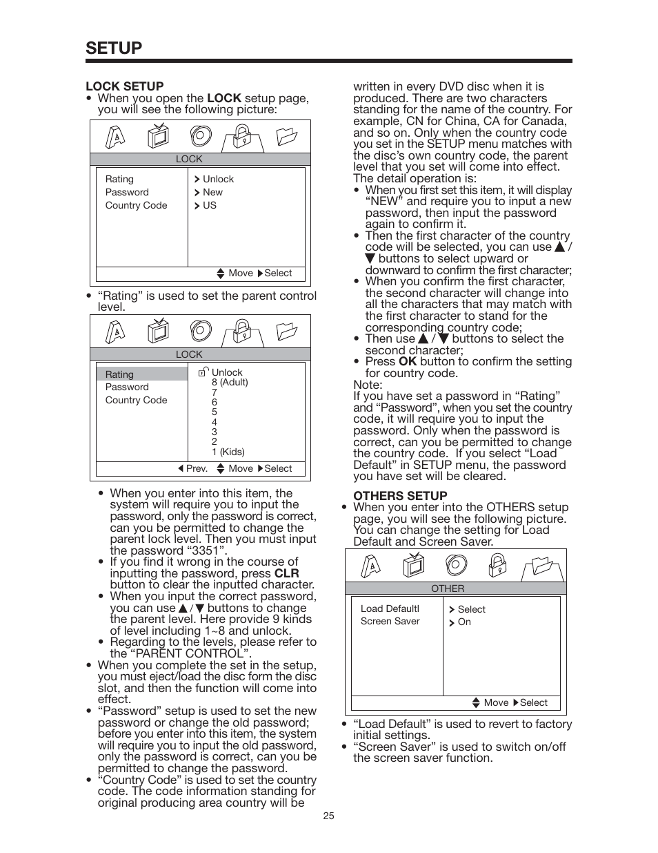 Setup | PYLE Audio PLD162 User Manual | Page 25 / 28