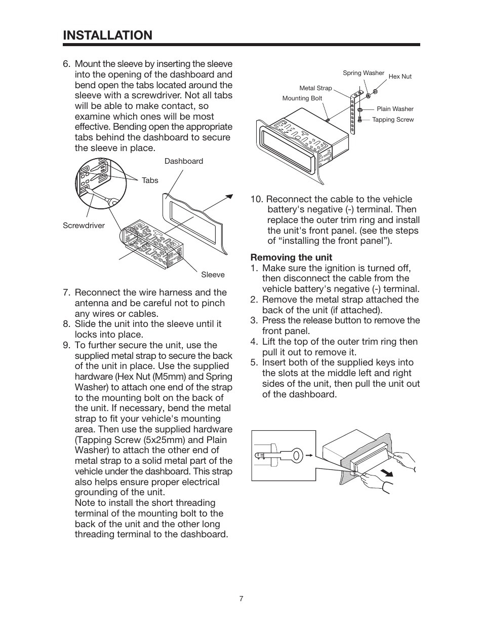 Installation | PYLE Audio PLD162 User Manual | Page 7 / 28