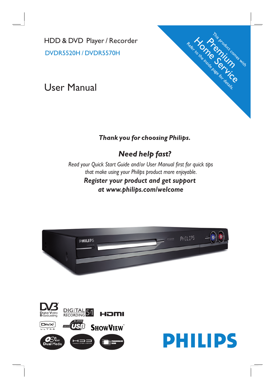 PYLE Audio DVDR5520H User Manual | 112 pages