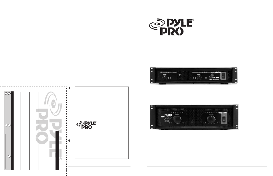 PYLE Audio PZR10XA User Manual | 4 pages