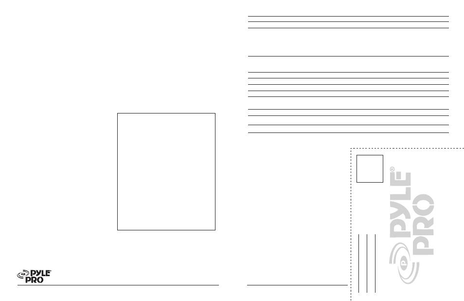 PYLE Audio PZR10XA User Manual | Page 4 / 4