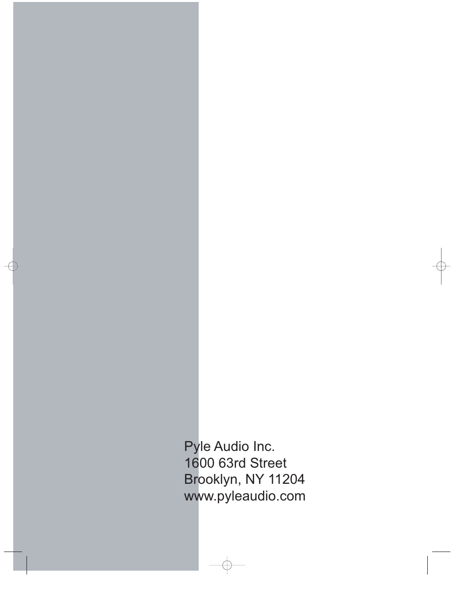 PYLE Audio PLDVCR500 User Manual | Page 45 / 45