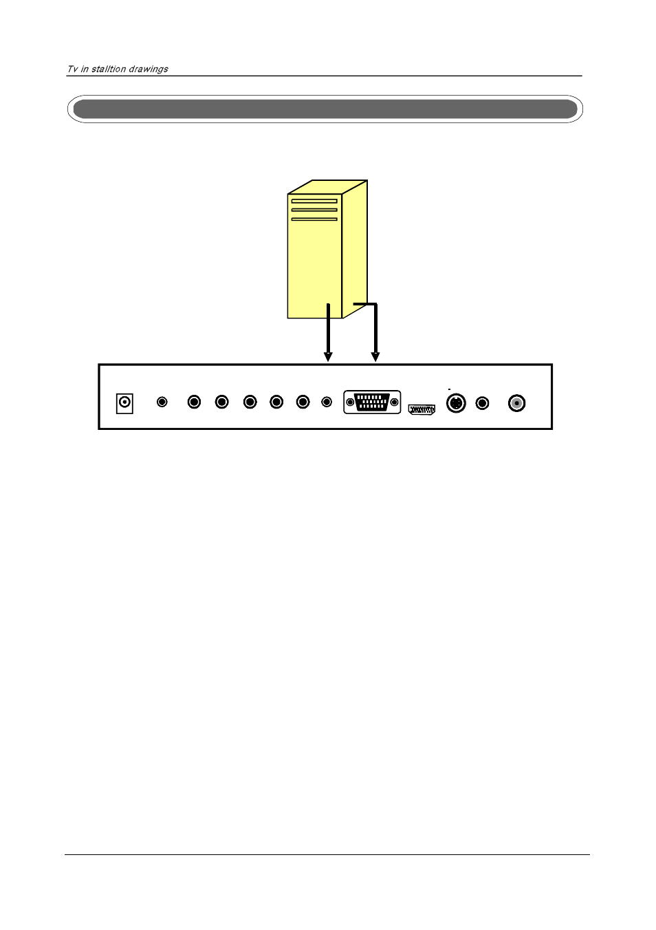 Pcinput connection, Vga pc audio | PYLE Audio PTC15LC User Manual | Page 8 / 23