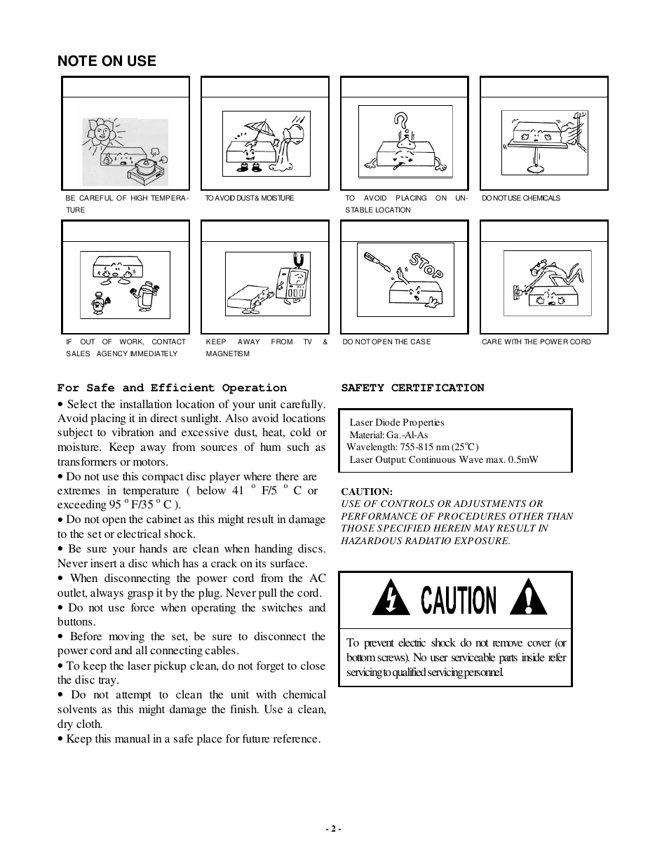 PYLE Audio PDCD6000MP User Manual | Page 3 / 18