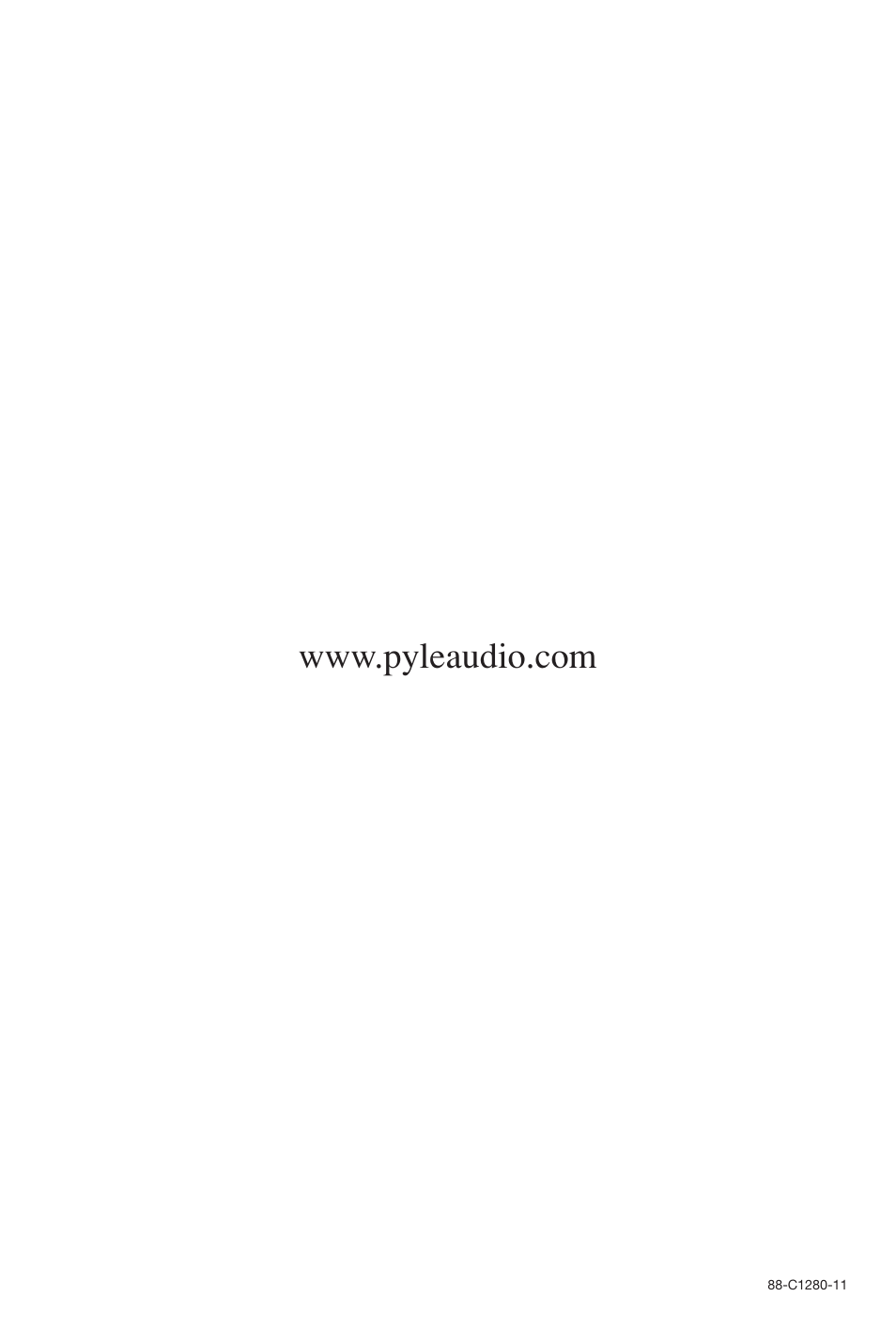 PYLE Audio PLCD29 User Manual | Page 12 / 12