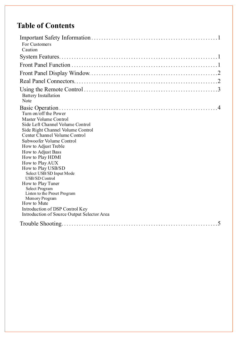 PYLE Audio PT590AU User Manual | Page 2 / 8