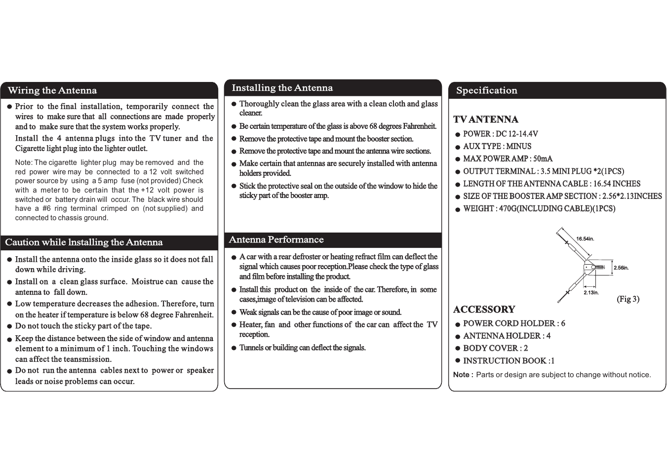 PYLE Audio View Series PLVWAN6 User Manual | Page 2 / 2