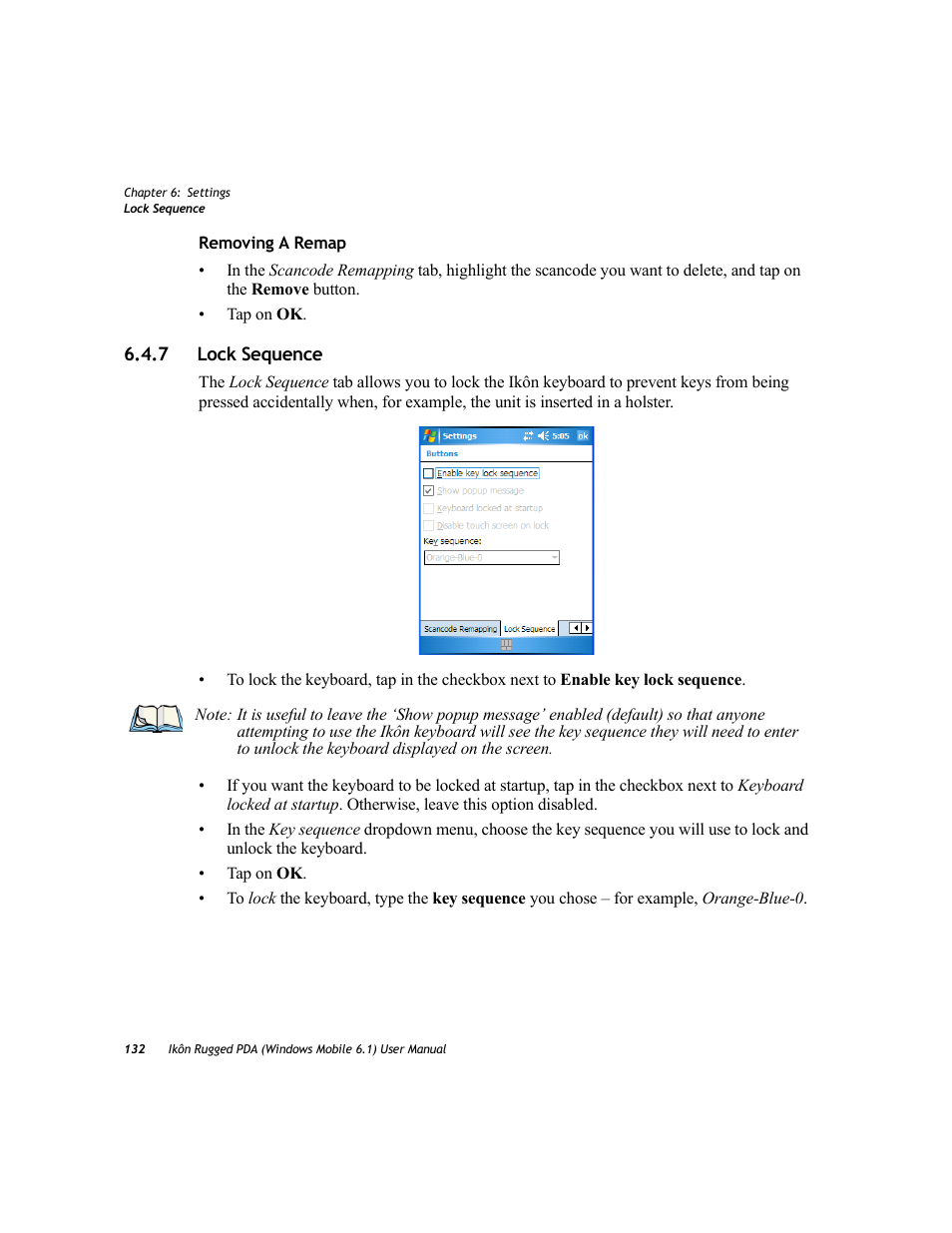 7 lock sequence, Lock sequence | PYLE Audio IKON RUGGED 7505-BT User Manual | Page 146 / 406