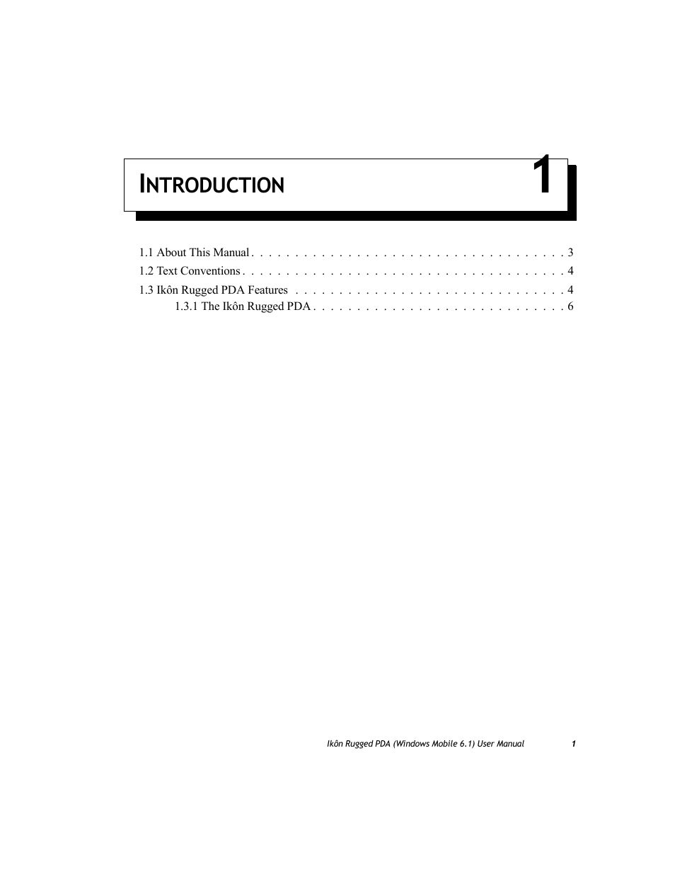 Introduction 1, Chapter 1: introduction | PYLE Audio IKON RUGGED 7505-BT User Manual | Page 15 / 406