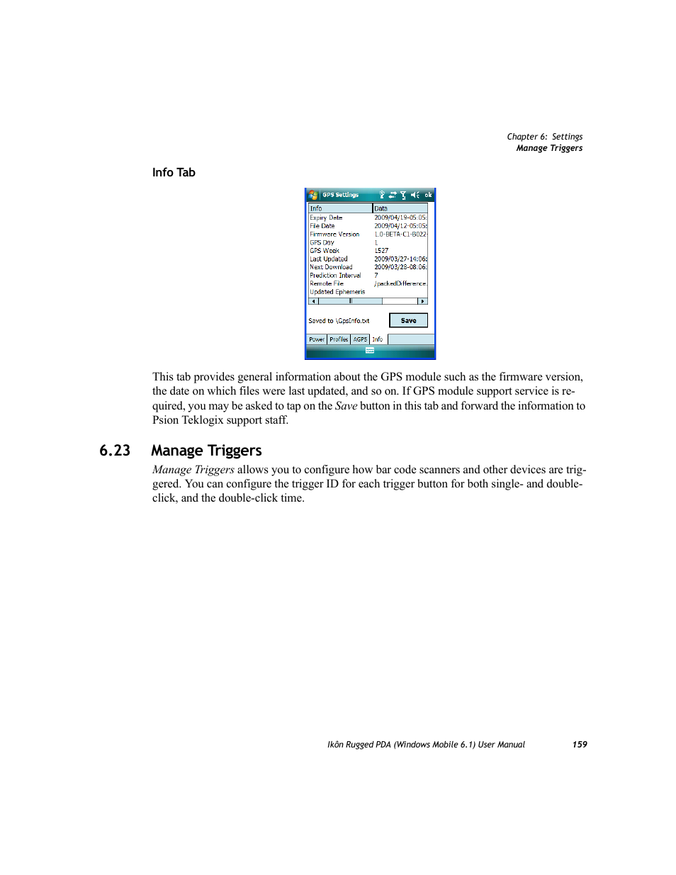 23 manage triggers, Manage triggers | PYLE Audio IKON RUGGED 7505-BT User Manual | Page 173 / 406