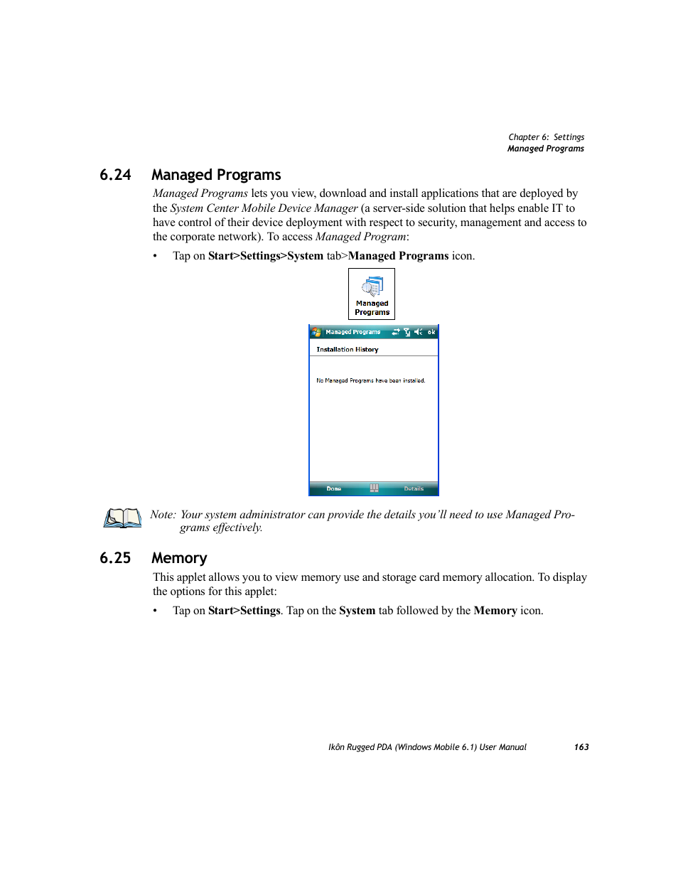 24 managed programs, 25 memory, 24 managed programs 6.25 memory | PYLE Audio IKON RUGGED 7505-BT User Manual | Page 177 / 406