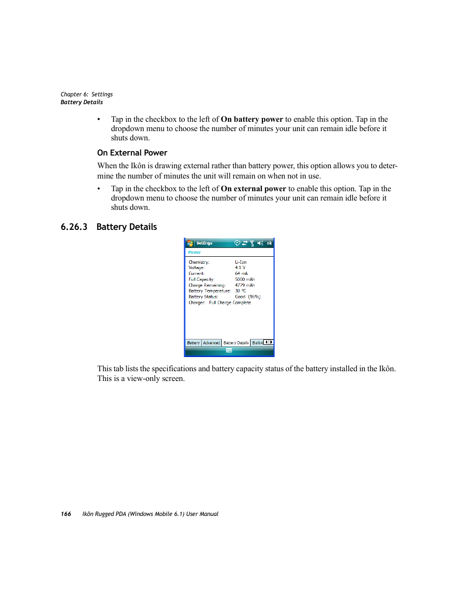 3 battery details | PYLE Audio IKON RUGGED 7505-BT User Manual | Page 180 / 406