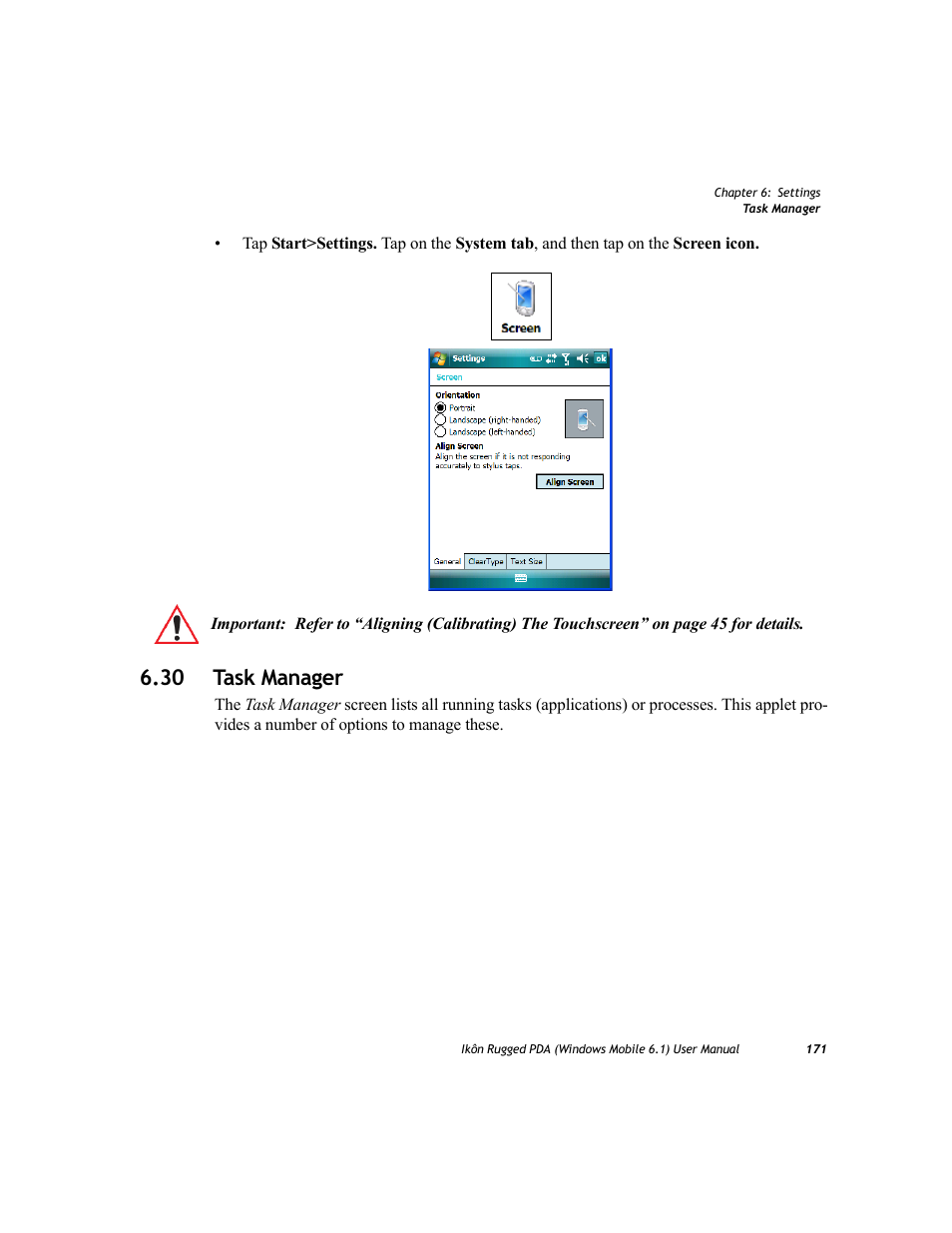 30 task manager | PYLE Audio IKON RUGGED 7505-BT User Manual | Page 185 / 406