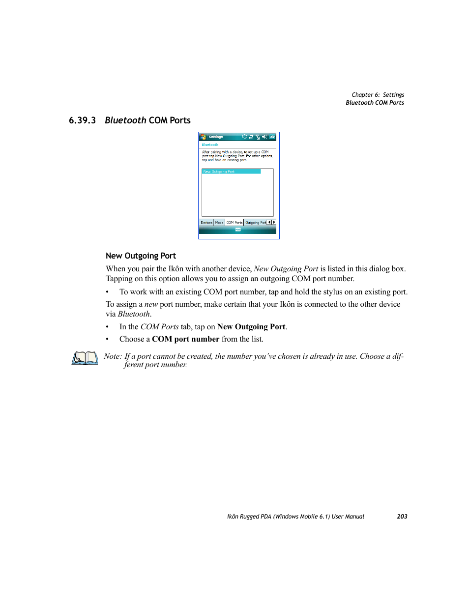 3 bluetooth com ports, Bluetooth | PYLE Audio IKON RUGGED 7505-BT User Manual | Page 217 / 406