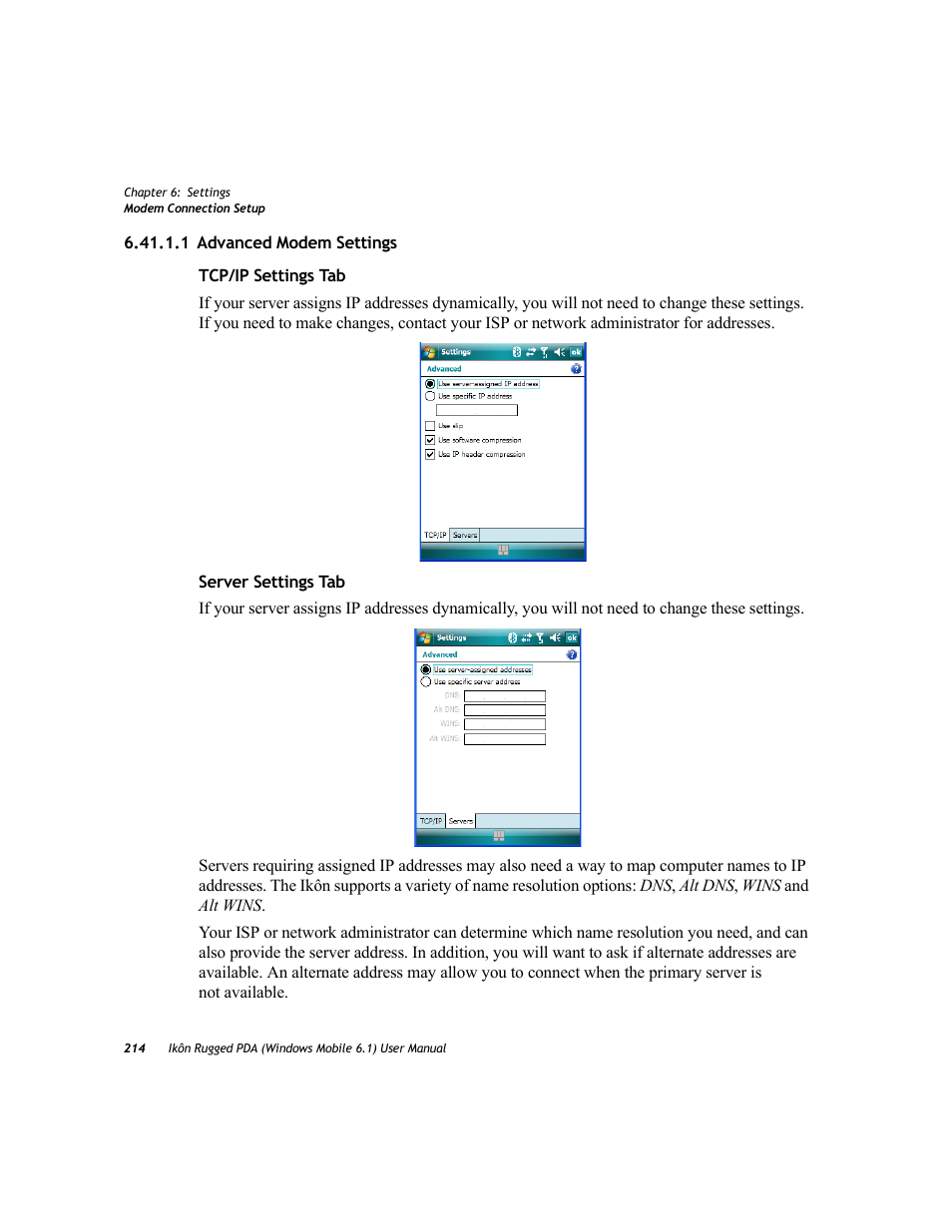 1 advanced modem settings | PYLE Audio IKON RUGGED 7505-BT User Manual | Page 228 / 406