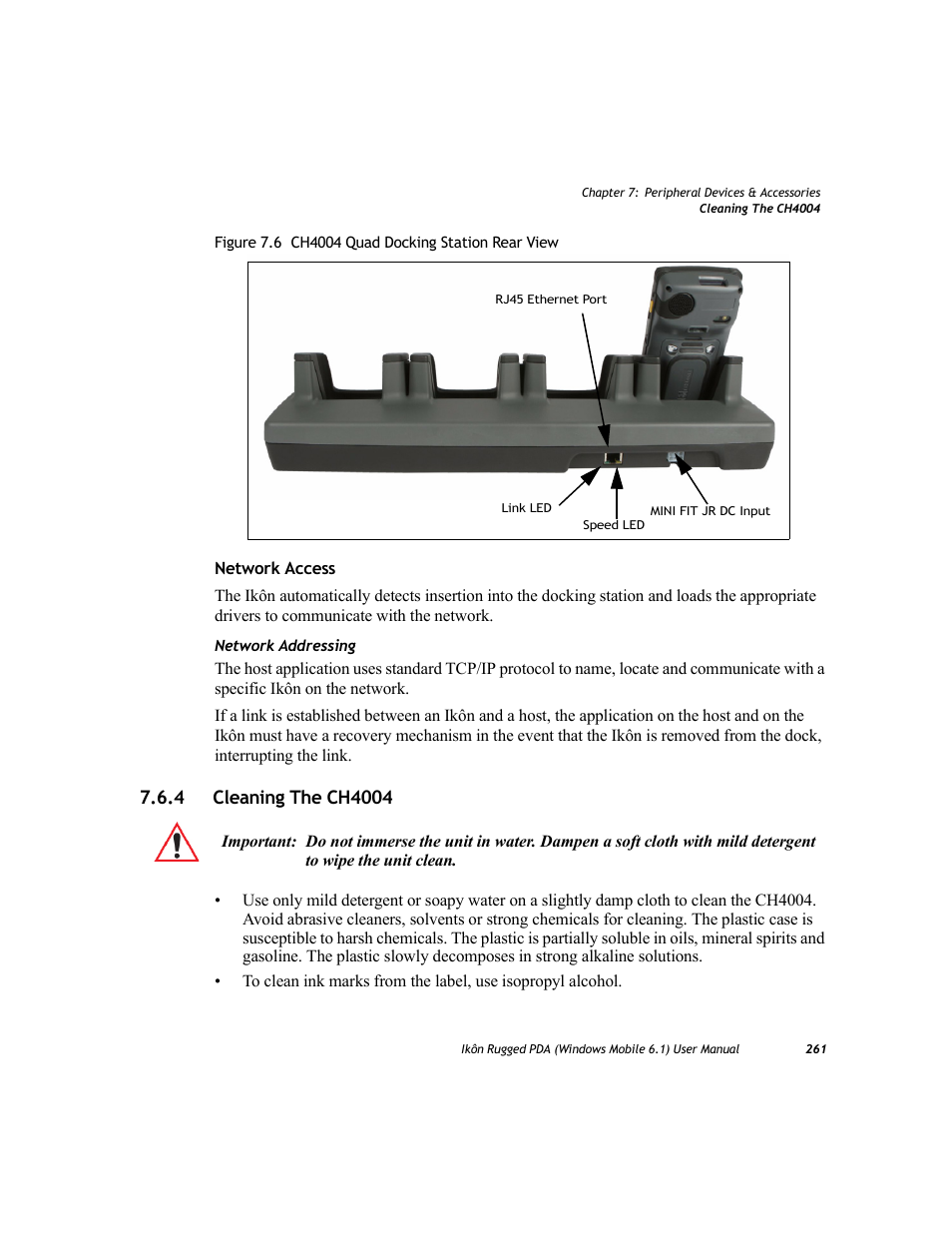 4 cleaning the ch4004, Cleaning the ch4004 | PYLE Audio IKON RUGGED 7505-BT User Manual | Page 275 / 406