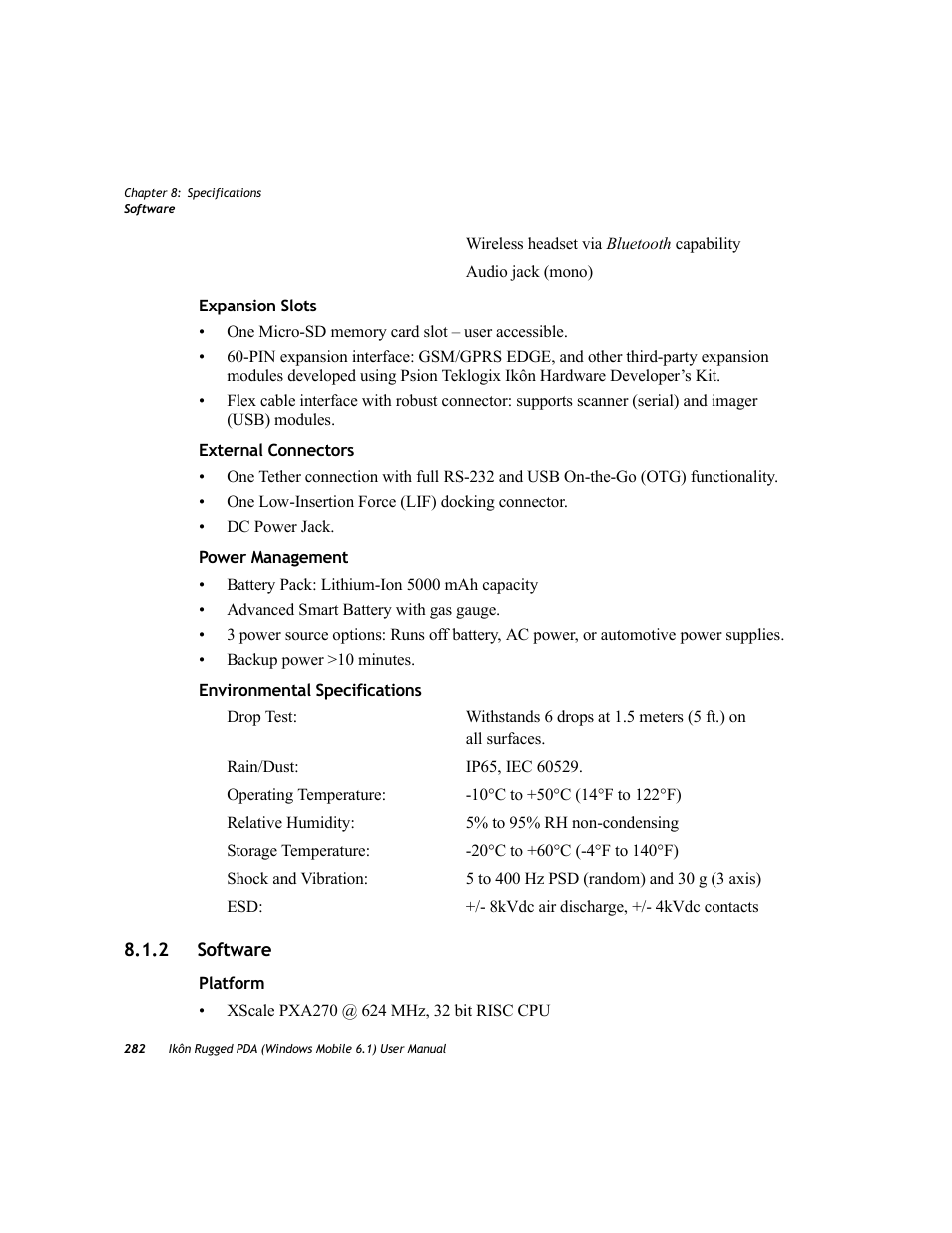 2 software, Software | PYLE Audio IKON RUGGED 7505-BT User Manual | Page 296 / 406