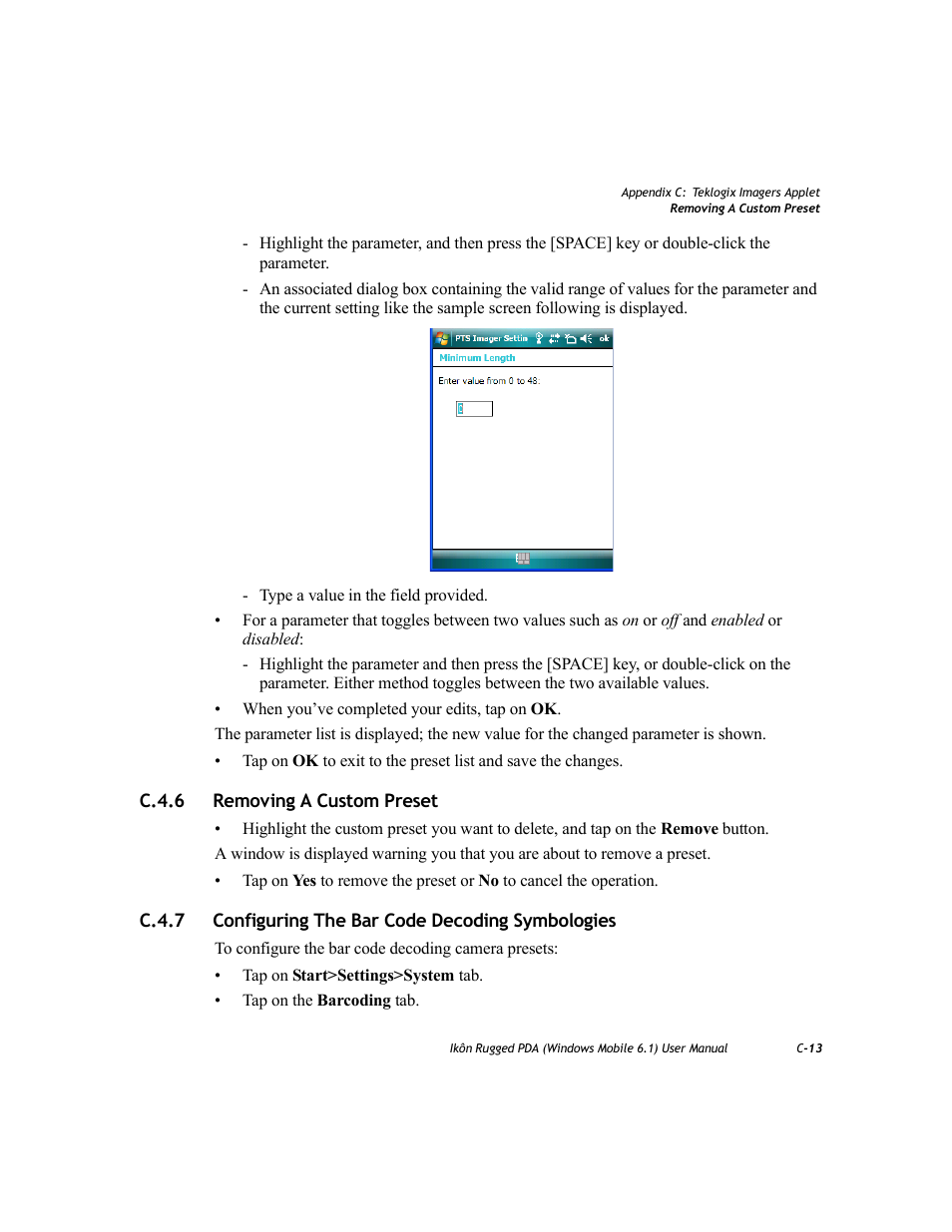 C.4.6 removing a custom preset, C.4.6, C.4.7 | PYLE Audio IKON RUGGED 7505-BT User Manual | Page 339 / 406