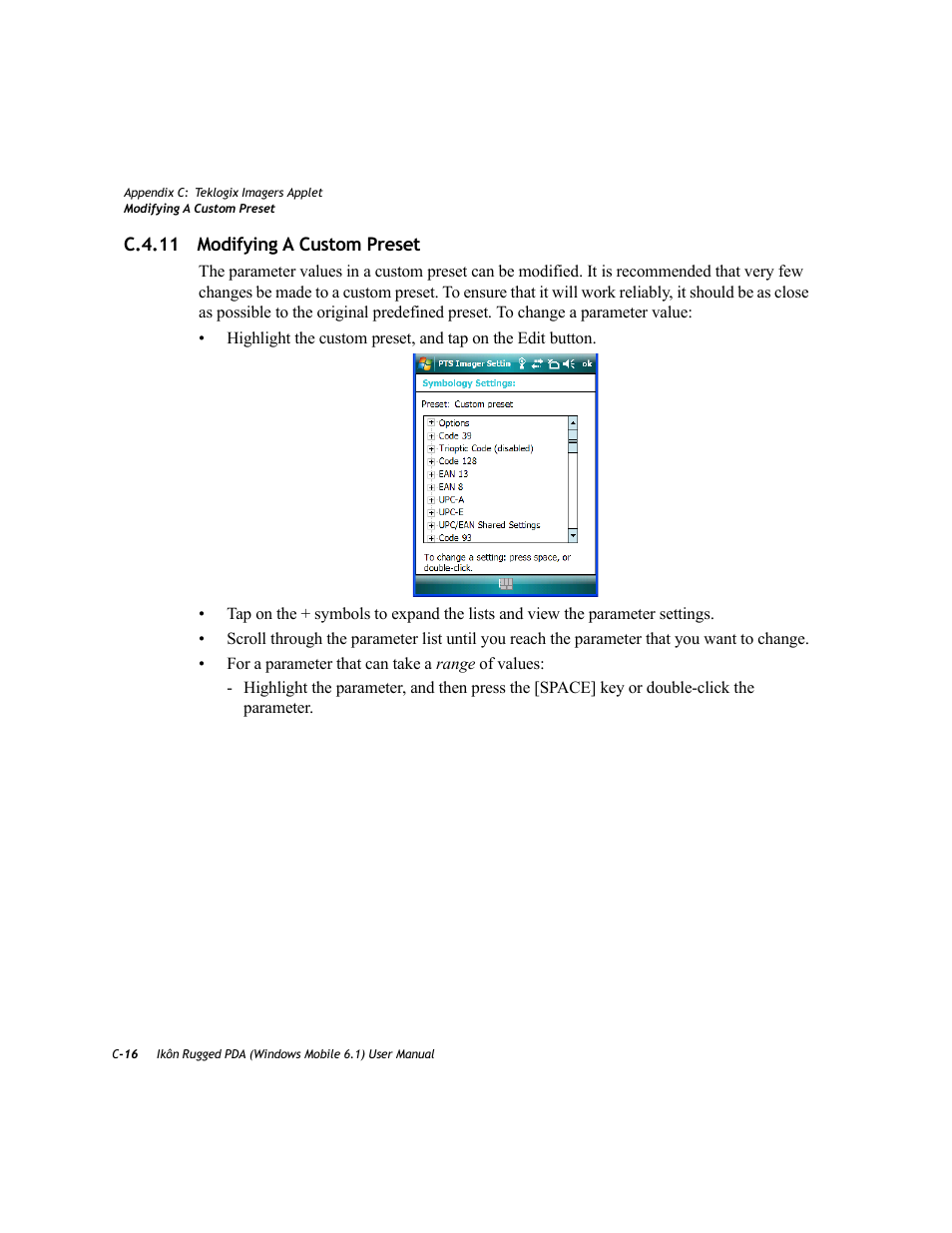 C.4.11 modifying a custom preset | PYLE Audio IKON RUGGED 7505-BT User Manual | Page 342 / 406