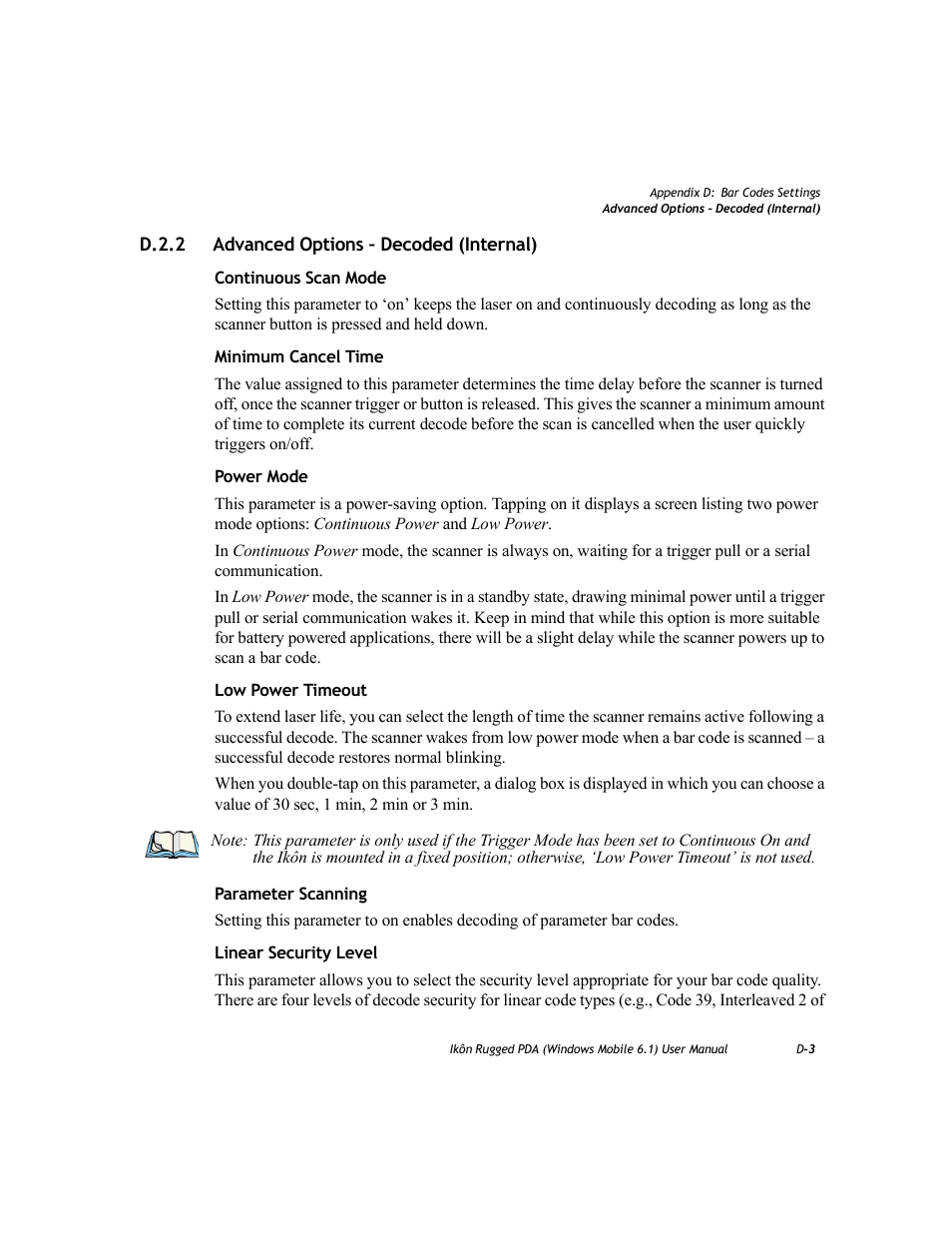 D.2.2 advanced options – decoded (internal) | PYLE Audio IKON RUGGED 7505-BT User Manual | Page 351 / 406