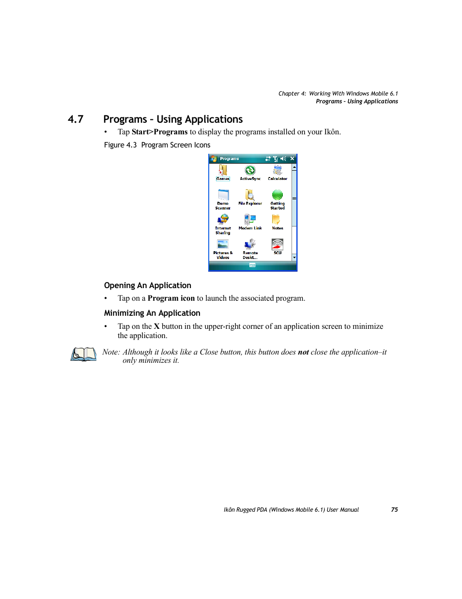 7 programs – using applications, Programs – using applications | PYLE Audio IKON RUGGED 7505-BT User Manual | Page 89 / 406