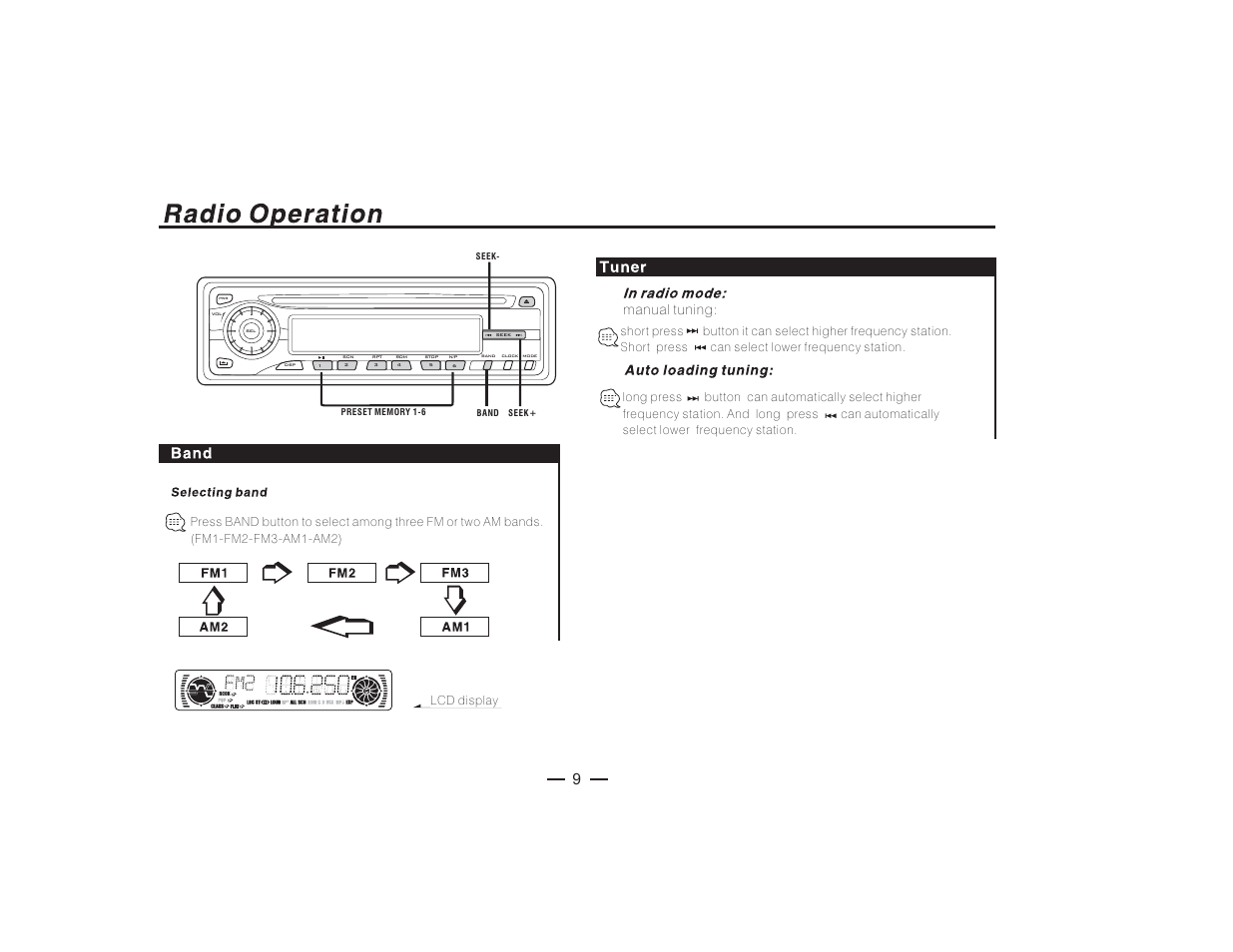 Manual tuning | PYLE Audio PLDVD128 User Manual | Page 10 / 25