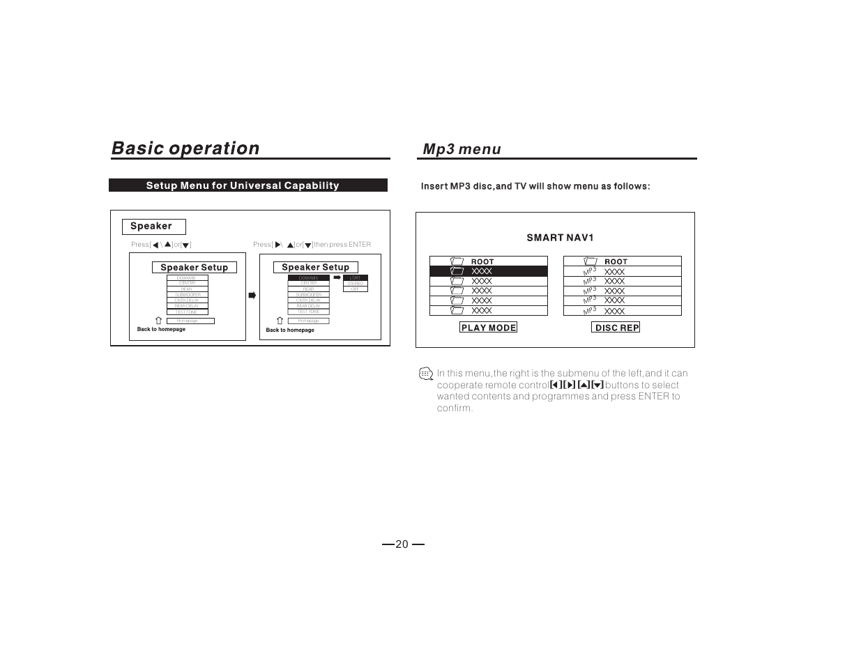Mp3 menu | PYLE Audio PLDVD128 User Manual | Page 21 / 25