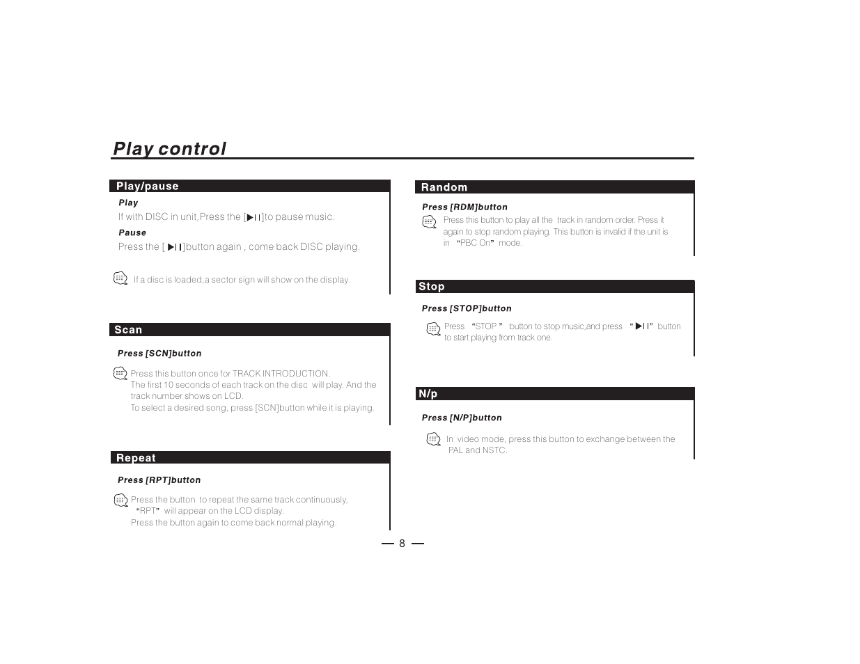 PYLE Audio PLDVD128 User Manual | Page 9 / 25