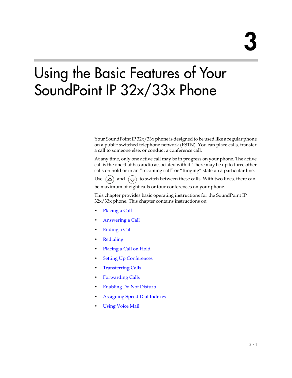 Phone –1 | PYLE Audio SOUNDPOINT IP 33X User Manual | Page 47 / 96