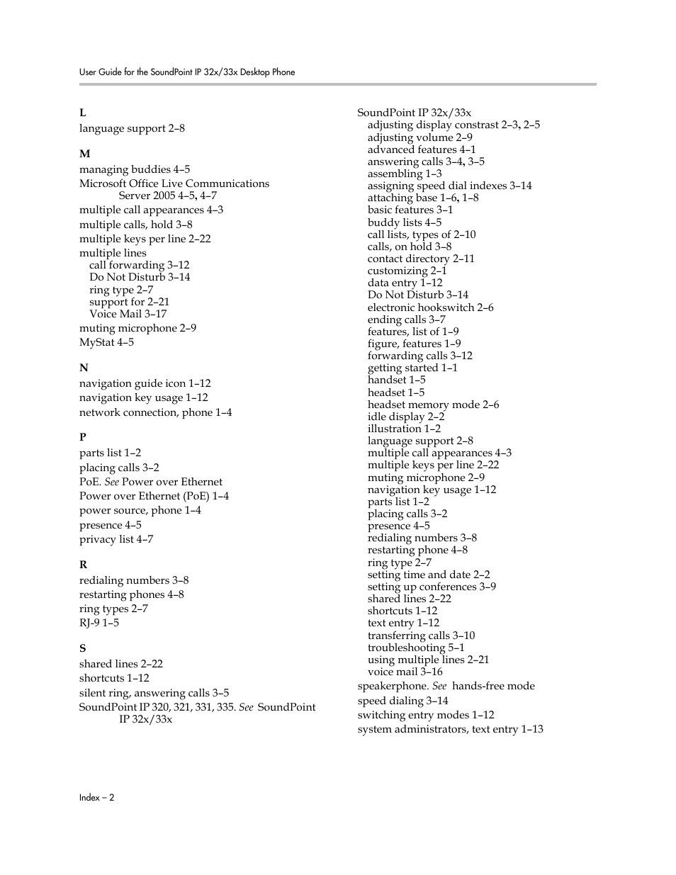 PYLE Audio SOUNDPOINT IP 33X User Manual | Page 90 / 96