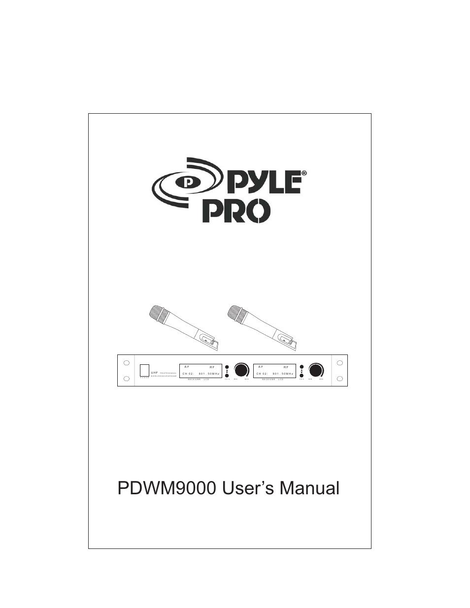 PYLE Audio PDWM9000 User Manual | 7 pages