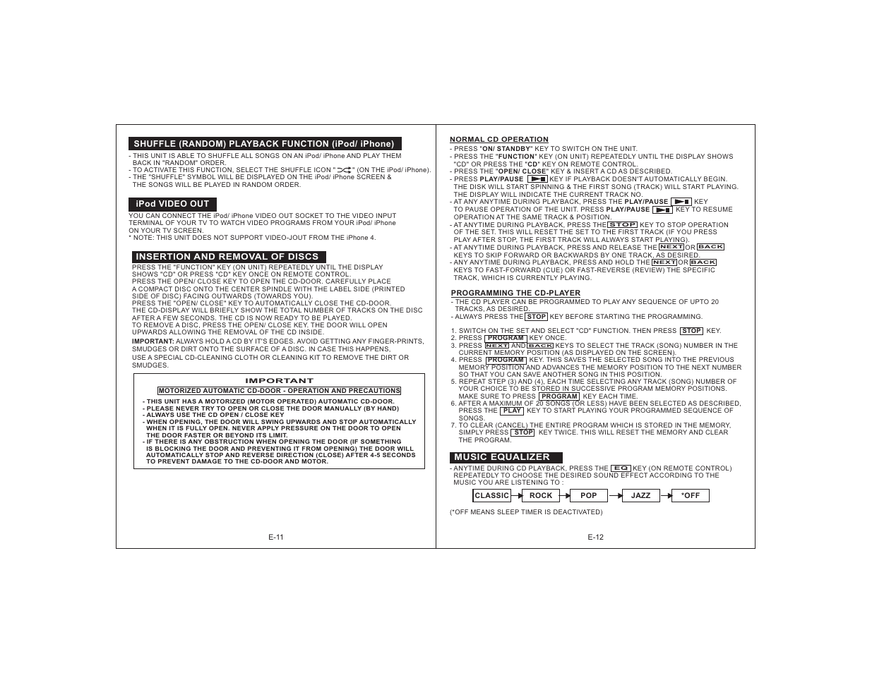 PYLE Audio PICD65I User Manual | Page 6 / 9