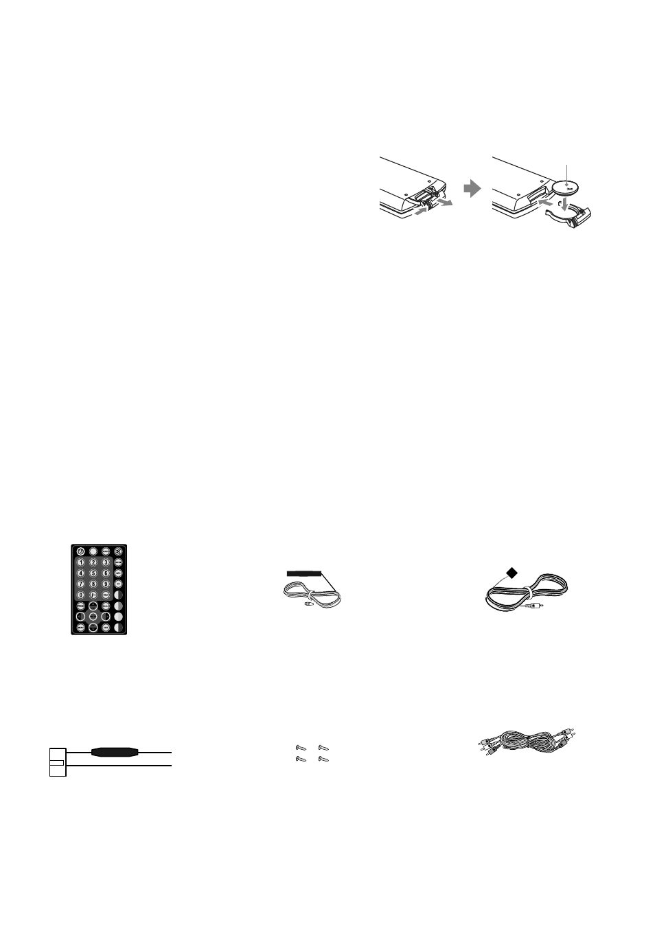 Installation, Replacing the remote control batter y 7, Accessories included | PYLE Audio PLTVATSC1 User Manual | Page 8 / 36