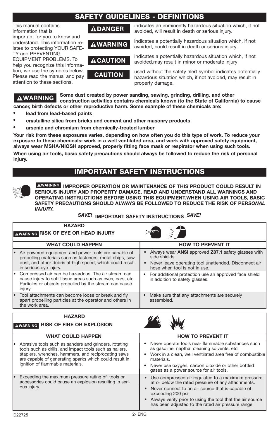 Safety guidelines - definitions, Important safety instructions | PYLE Audio PT501 User Manual | Page 2 / 8