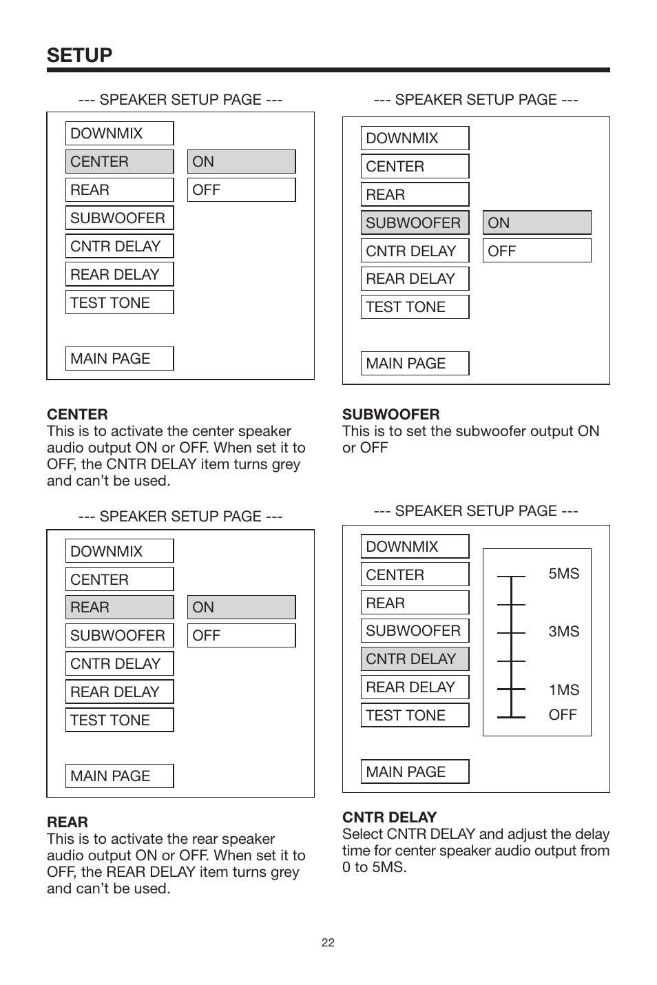 Setup | PYLE Audio PLDVD140 User Manual | Page 22 / 28
