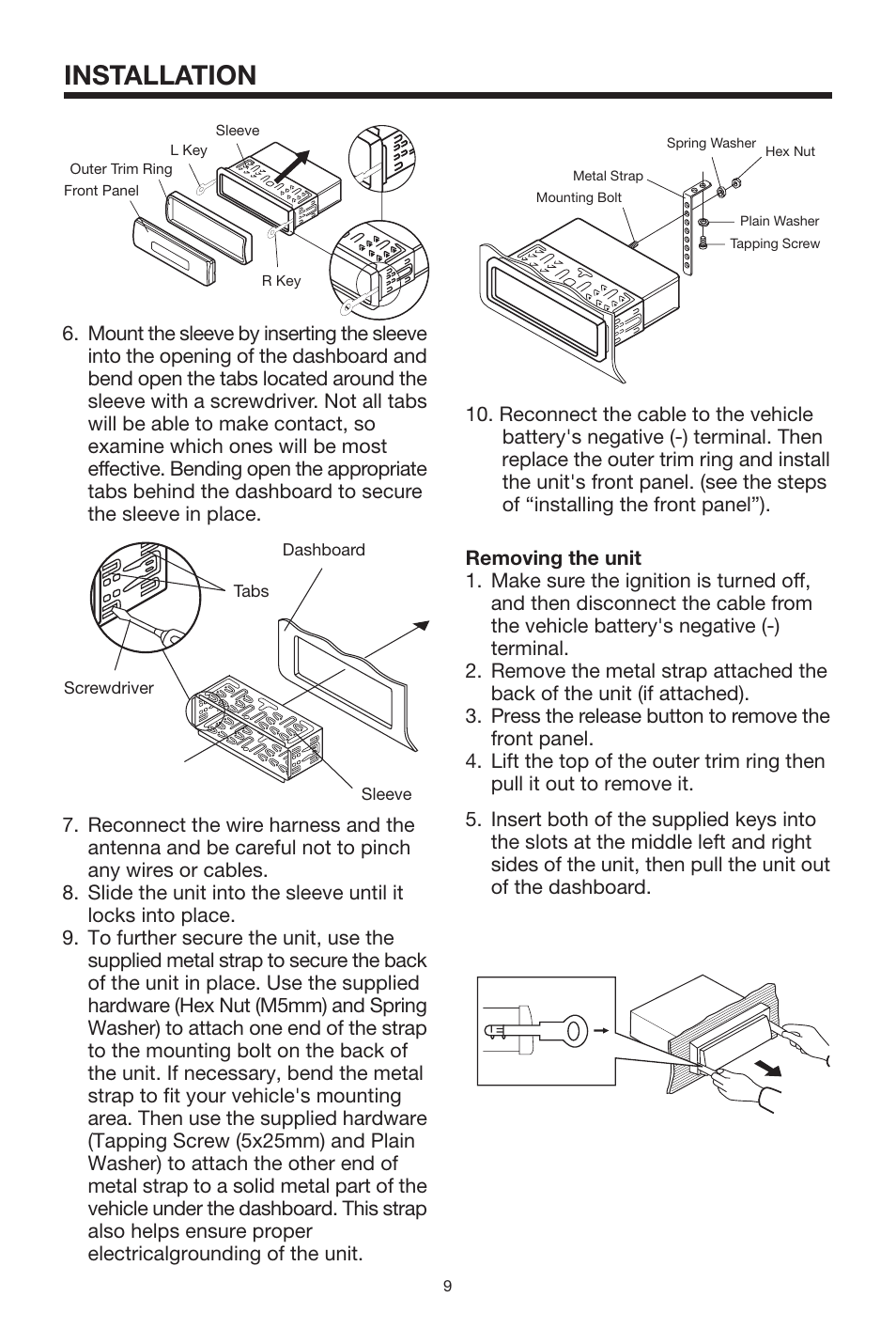 Installation | PYLE Audio PLDVD140 User Manual | Page 9 / 28