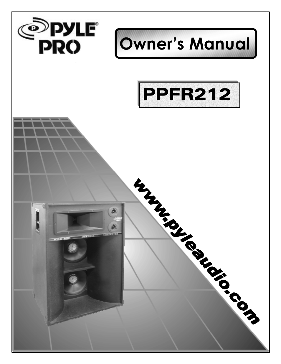 PYLE Audio PPFR212 User Manual | 7 pages