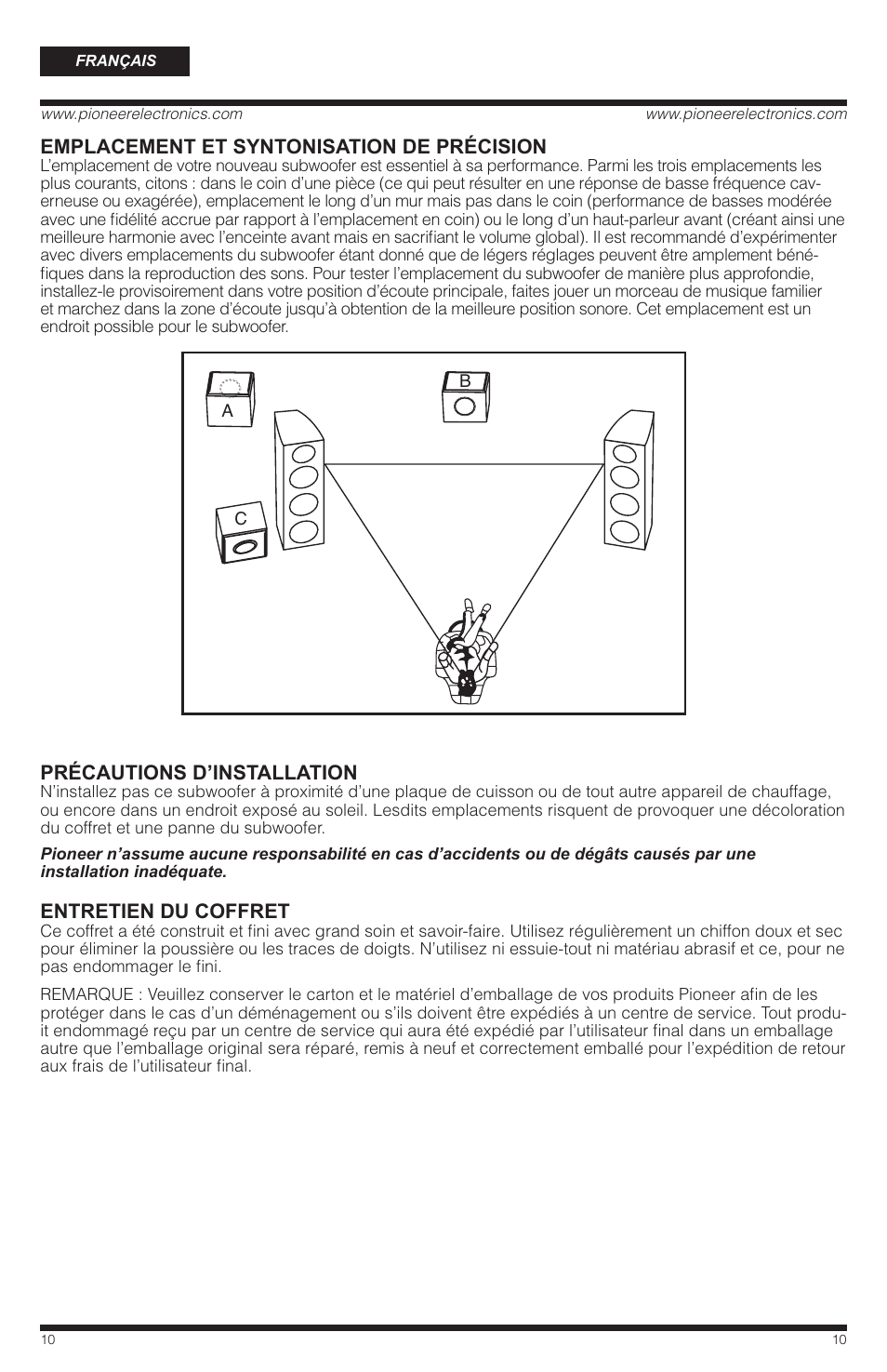 PYLE Audio SW-8 User Manual | Page 10 / 24