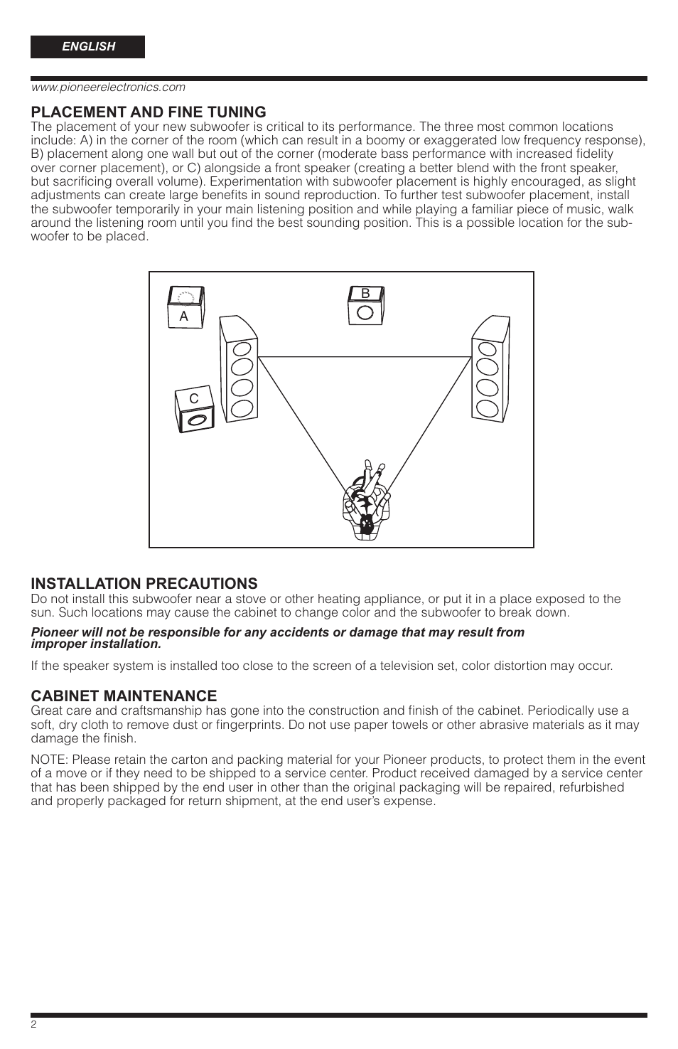 PYLE Audio SW-8 User Manual | Page 2 / 24