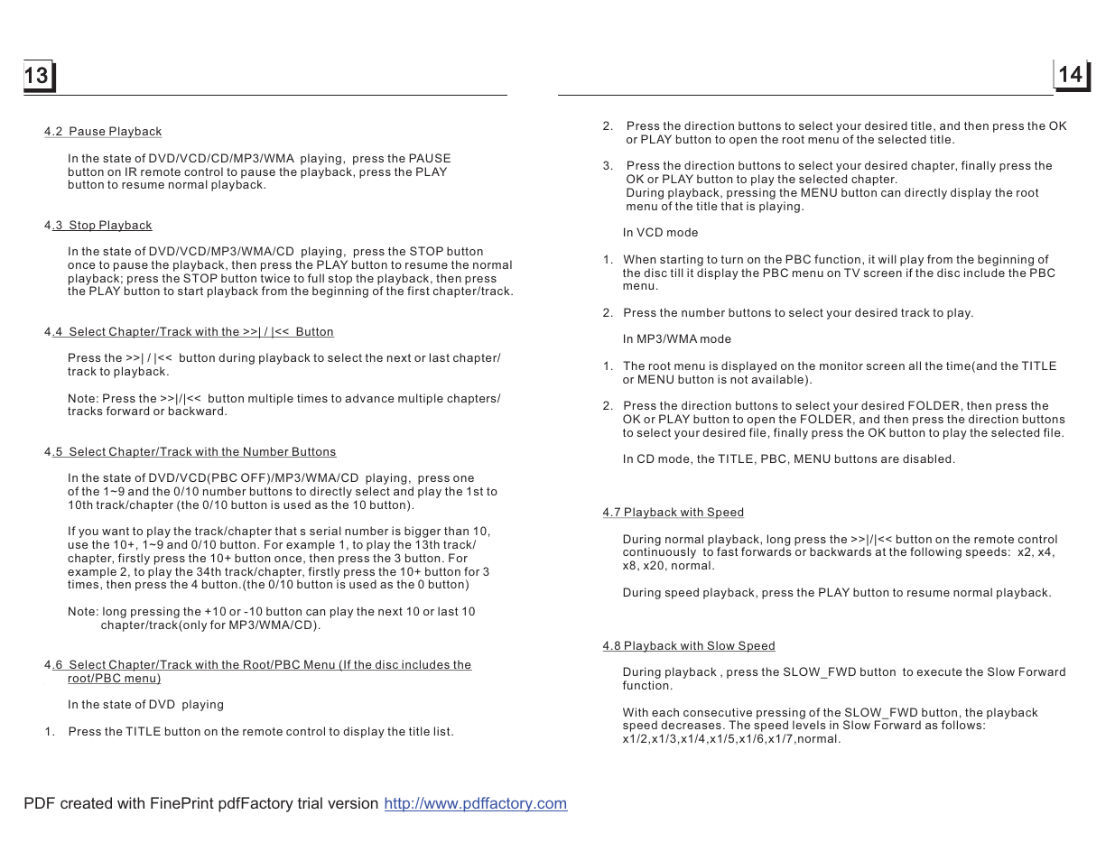 PYLE Audio PLDN70U User Manual | Page 14 / 14