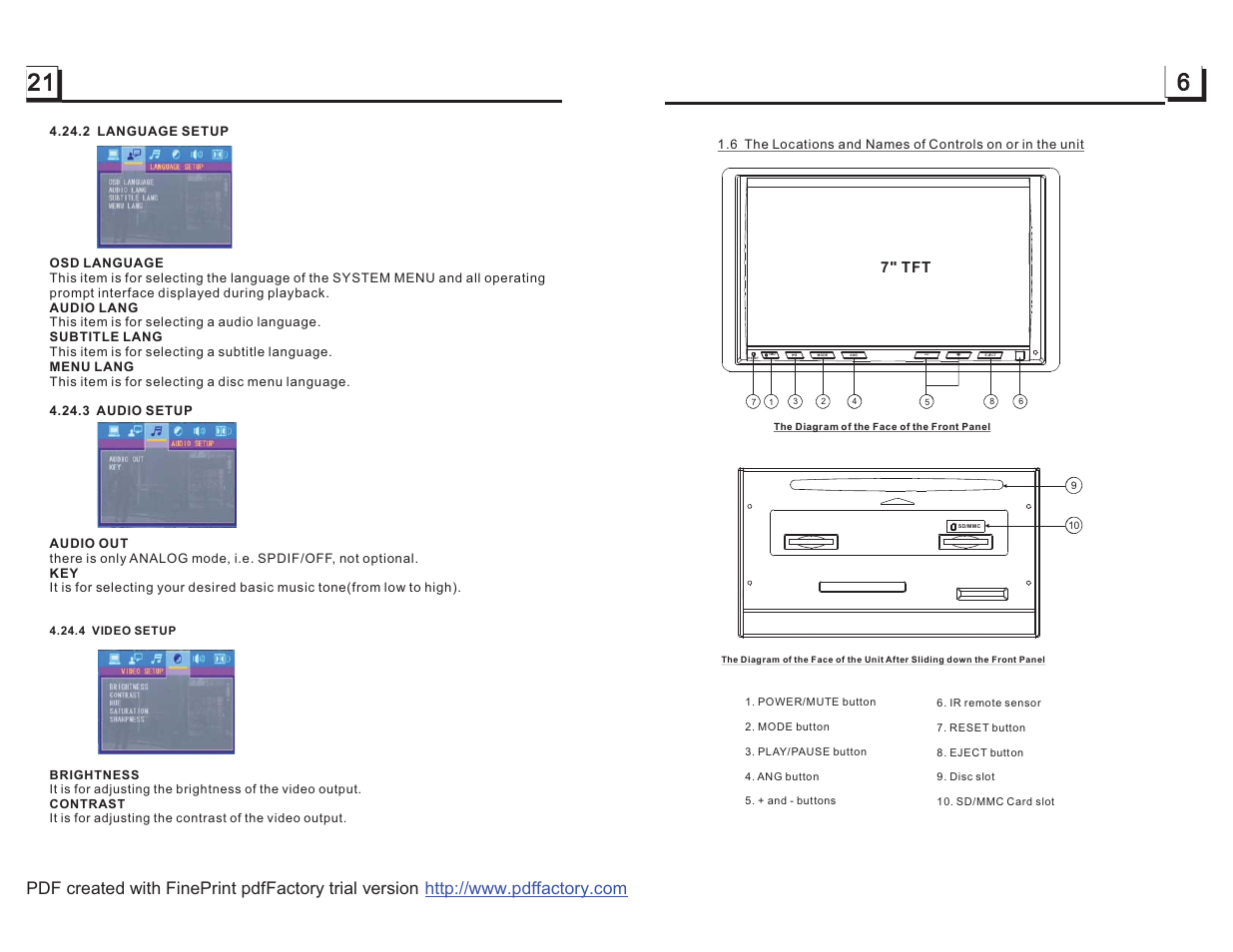 PYLE Audio PLDN70U User Manual | Page 7 / 14