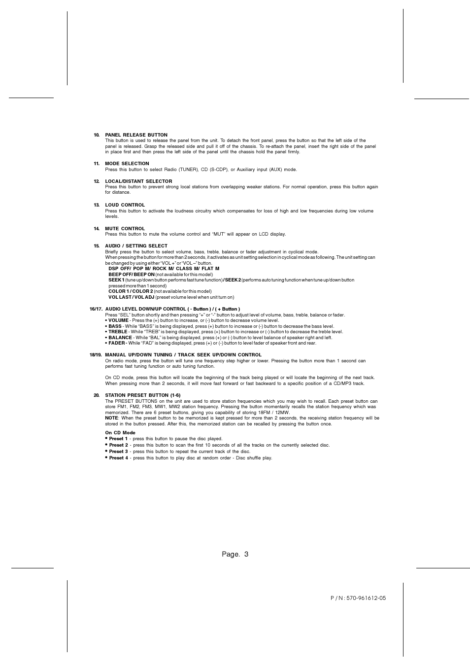 Page. 3 | PYLE Audio PLCD44 User Manual | Page 3 / 4