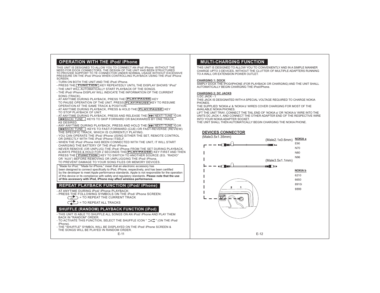 PYLE Audio PICDLD82I User Manual | Page 6 / 7