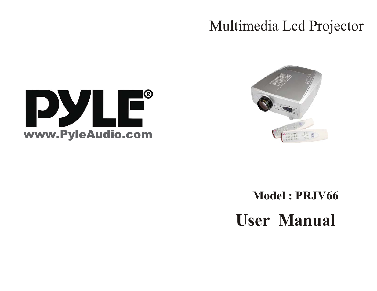 PYLE Audio PRJV66 User Manual | 9 pages