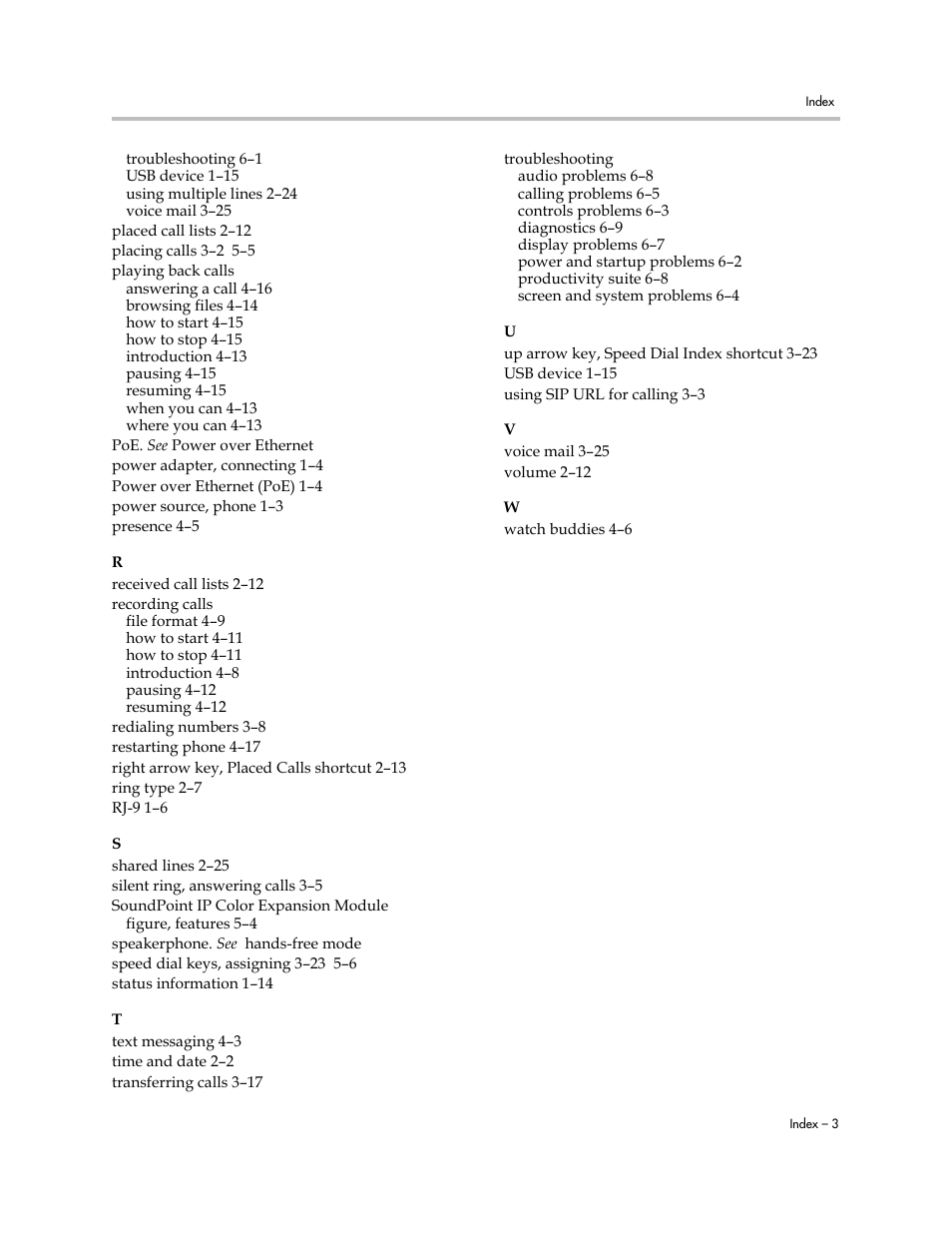 PYLE Audio SOUNDPOINT IP 670 User Manual | Page 121 / 126