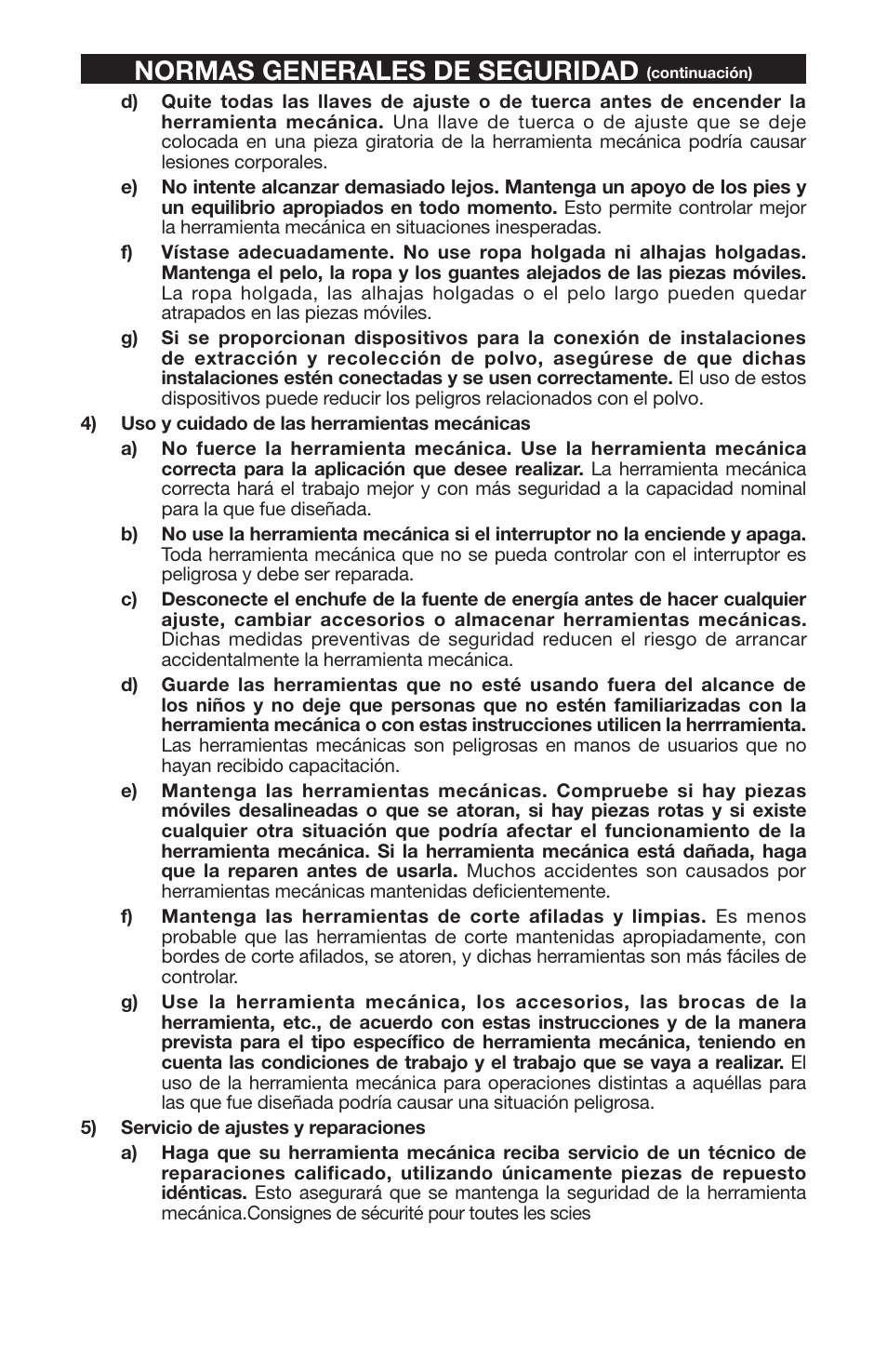 Normas generales de seguridad | PYLE Audio 324MAG User Manual | Page 40 / 56