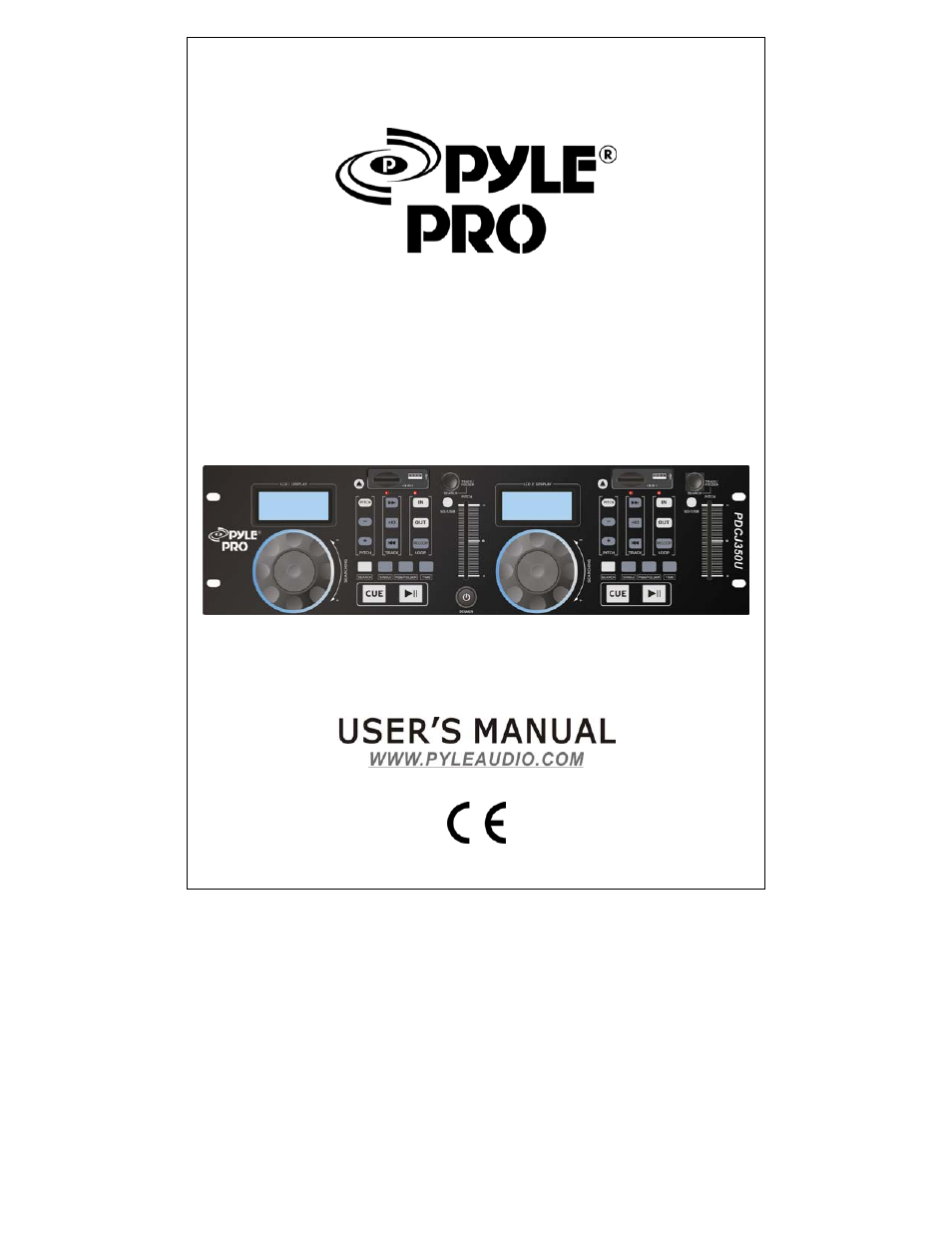 PYLE Audio PDJ250U User Manual | 4 pages